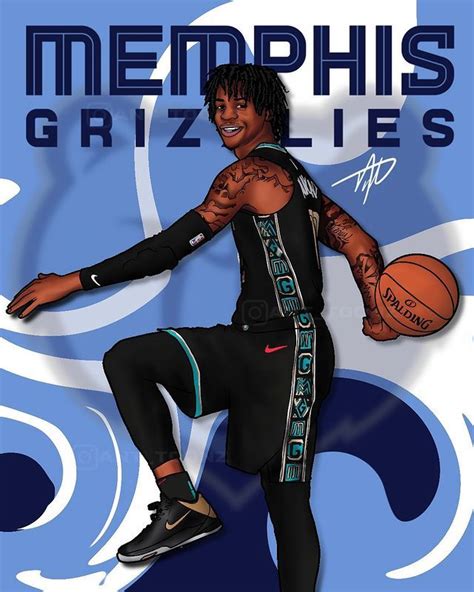 Toonz On Instagram “finished Drawing Of Ja Morant Who Plays For