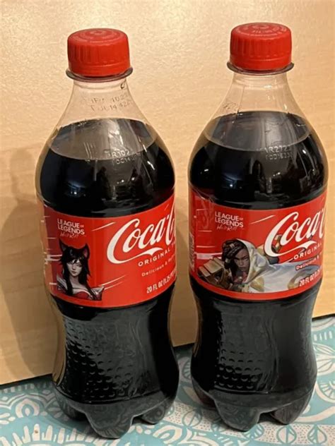 2023 Coca Cola League Of Legends Wild Rift Limited Edition 20oz Coke