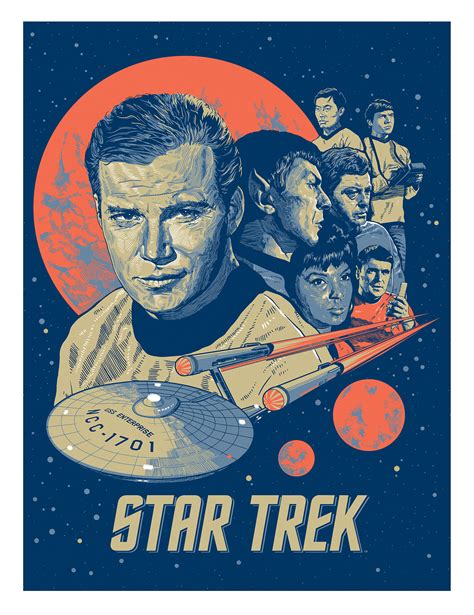 Star Trek Poster On Behance