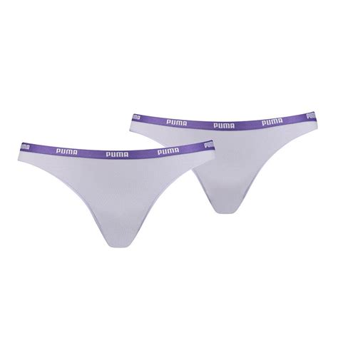 Puma Underwear Puma Iconic Bikini Hang Slips X2 Frauen Purple