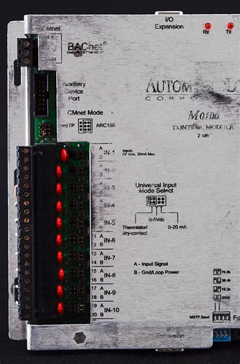 Automated Logic M0100 M Line Multi Unit Hvac Bacnet 2mb Control Module