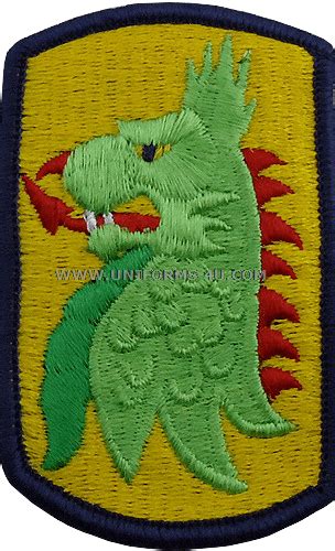 Us Army 455th Chemical Brigade Patch Ssi