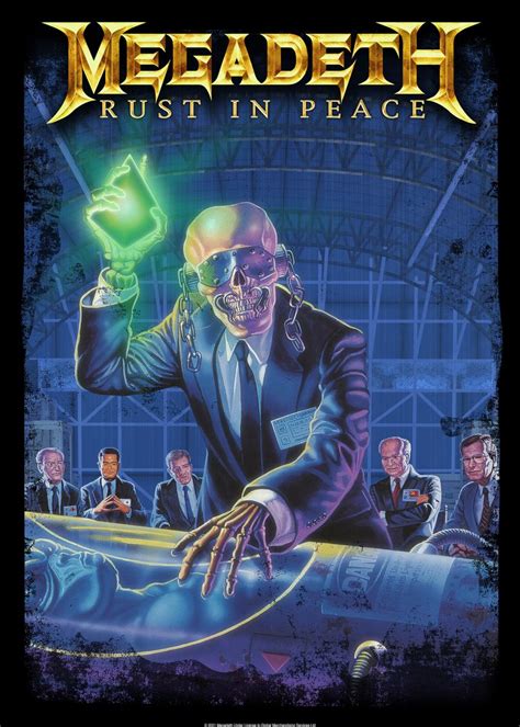 Rust In Peace Poster Picture Metal Print Paint By Megadeth Displate