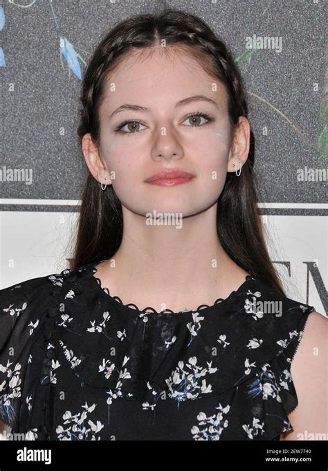 Mackenzie Foy Arrives At The Erdem X Handm Los Angeles Event Held At The