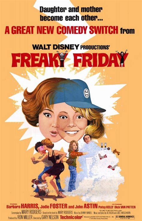 Freaky Friday Disney Movies List