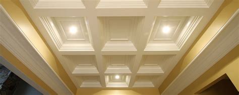 Traditional Coffered Ceilings Pre Assembled Diy System