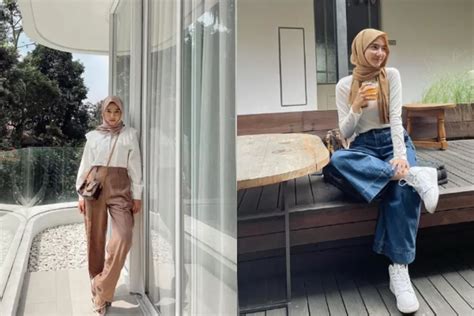 Cantik Dan Elegan Inspirasi Gaya Outfit Hijab Ala Selebgram Hamidah