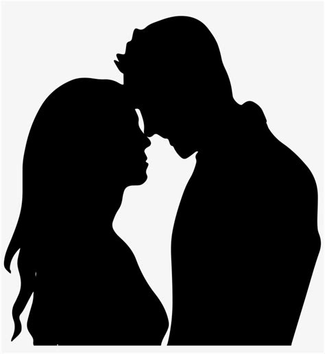 Romantic Couple Silhouette Couple Silhouette Transparent Png