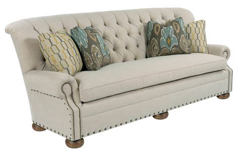 Kincaid Furniture Spencer 676 87 Traditional 96 Inch Button Tufted Sofa