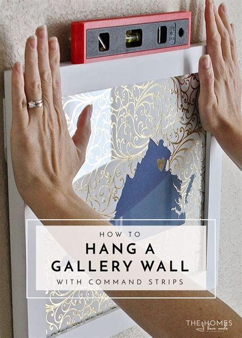 How to make a canvas print from a photo. How to Hang a Gallery Wall with Command Strips | The Homes ...