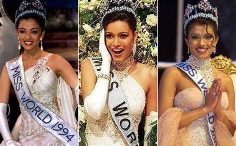 Miss World 2019 Heres A List Of Past Miss World Winners From India