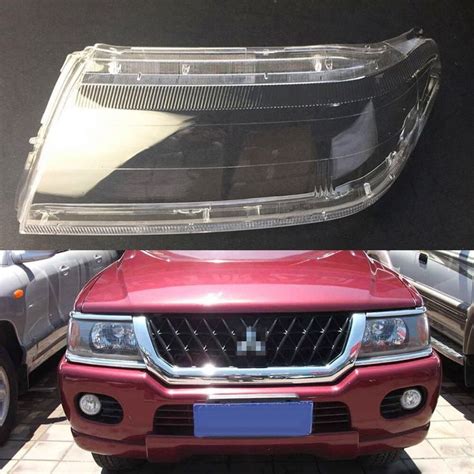 For Mitsubishi Sport Pajero Race Headlight Cover Car Headlamp Lens