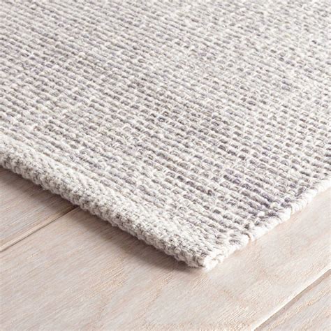 Marled Grey Woven Cotton Rug Dash And Albert In 2021 Grey Woven Rug