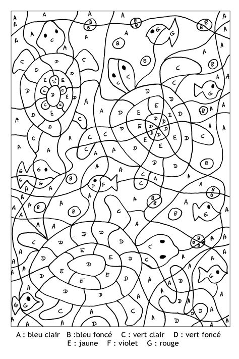 Dessins Gratuits à Colorier Coloriage Magique Lettres à Imprimer