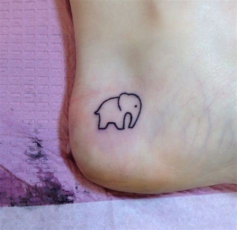 Cute small tattoos for men and women. cute elephant tattoo | Tattoos and Piercings | Pinterest ...