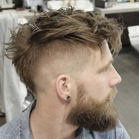 Fohawk fade does not require dramatically shaved sides, instead, the fade itself if you fall for a more casual and carefree style, consider this relaxed faux hawk then. 26 Trendy Faux Hawk Hairstyle Ideas for Men