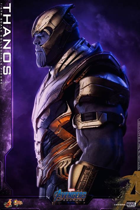 He usually wore golden armor, underneath which he wore a dark purple tank top. Hot Toys libera imagens do Thanos, sua primeira peça de ...