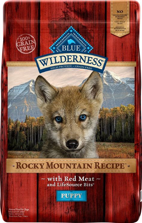 100% nutritionally complete and balanced (no added supplements. BLUE BUFFALO Wilderness Rocky Mountain Recipe with Red ...