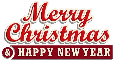 Pikbest has 147358 merry christmas new year design images templates for free. Merry Christmas and Happy New Year PNG Clipart - Best WEB ...