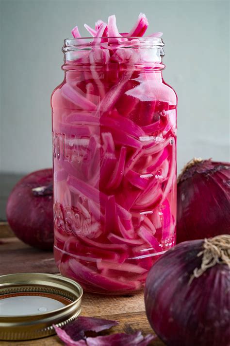 Quick pickled onions can be used on a variety of dishes. Pickled Red Onions | Recipe | Red onion recipes, Pickled ...