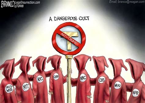 The Most Dangerous Cult In America Today Cartoon