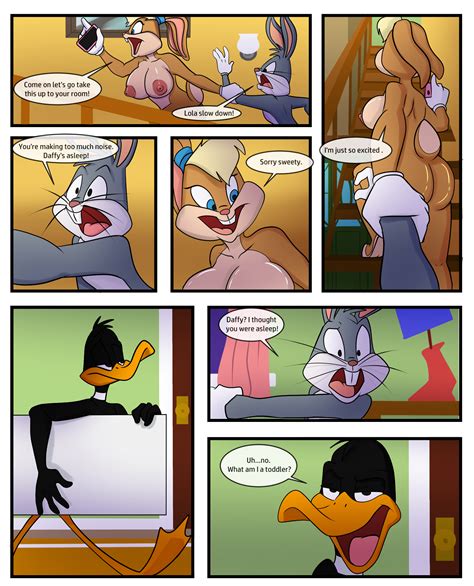 Rule 34 Ass Breasts Bugs Bunny Comic Daffy Duck Dialogue Female Fur