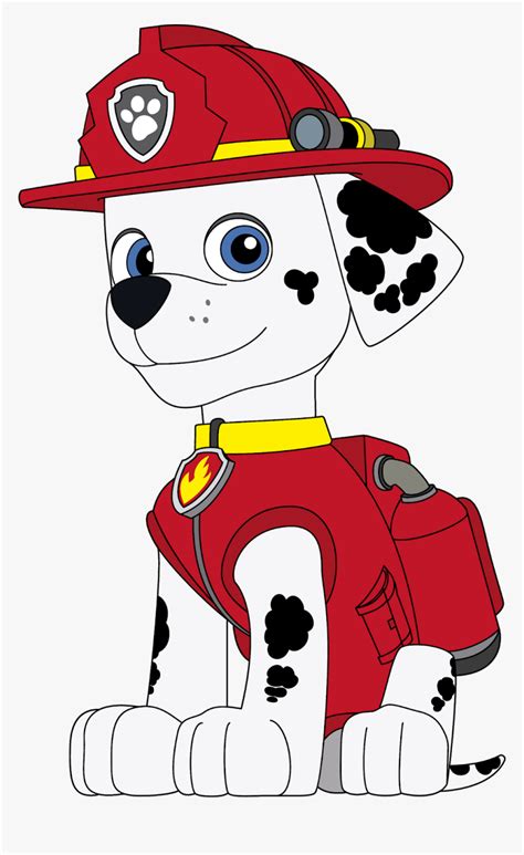 Marshall 1 Patrulha Canina Vetor Grátis Paw Patrol Marshall Patrulha