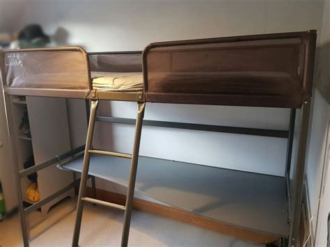 Ikea Tuffing Loft Bed With Svarta Desk In Lisburn County Antrim