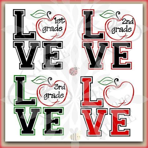 Download Items similar to Teacher SVG Kindergarten 1st Grade 2nd 3rd 4th 5th 6th 7th 8th 9th 10th 11th ...