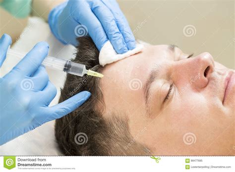 Passes A Course Of Mesotherapy Clinic Stock Image Image Of Medicine
