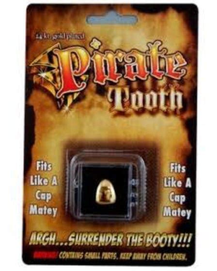 Billy Bob Teeth Gold Pirate Tooth Blossom Costumes