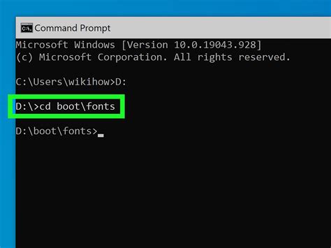 How To Open A Folder In Command Prompt Cmd