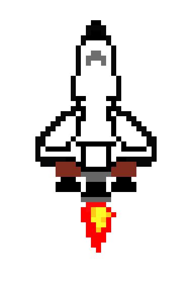 Rocket Ship Pixel Art Maker