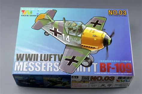 TIGER MODEL 103 WWII Luftwaffe Messerschmitt Bf 109 Fighter Cute