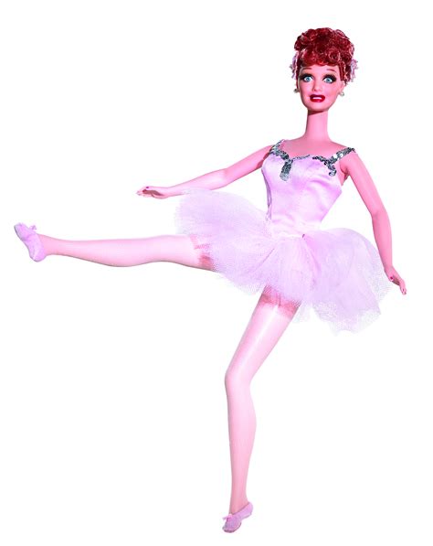 Apr091352 Barbie I Love Lucy Ballet Doll Previews World