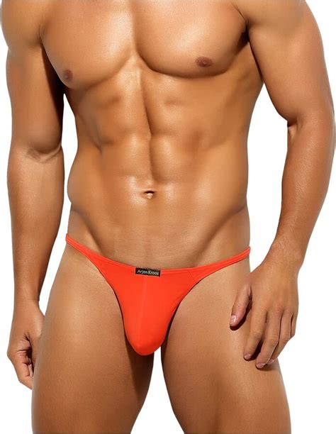 Arjen Kroos Men S Sexy Low Rise G Strings Thongs Tagless Underwear Orange Shopstyle Boxers