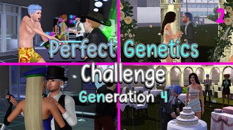 Sims 3 Perfect Genetics Challenge Gen 4 2 Youtube