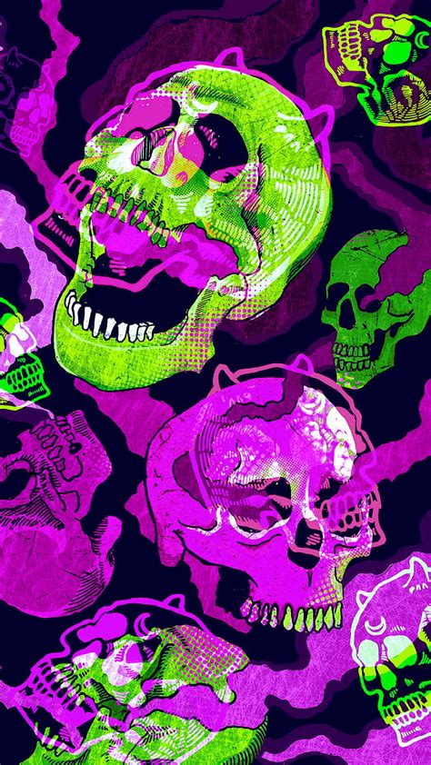 1920x1080px 1080p Free Download Skulls And Candy Green Cool Pattern