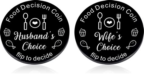 Valentines Day Ts For Him Her Husband Wife Decision Coin For Husband Wife Funny