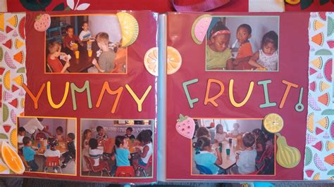 This fruit count and clip cards packet is perfect for math center. Pre-K Fruit Party 2007 Layout #2 - Scrapbook.com (With ...