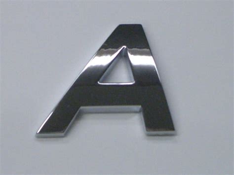 Emblemart Personalized Chrome Letters Car Truck And Hotrod No