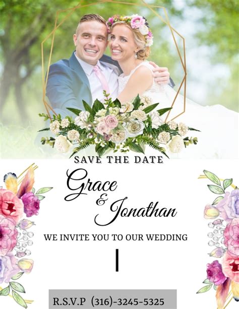 Copy Of Wedding Invitation Postermywall
