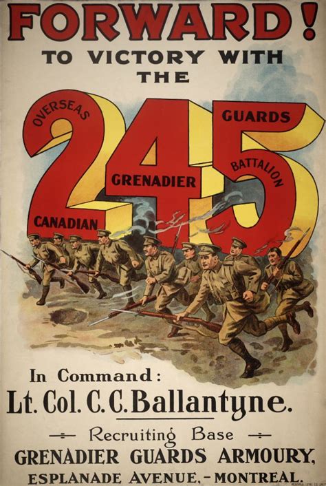45 Amazing Canadian Propaganda Posters During World War I Vintage