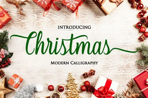 Christmas Scrip Font Free Free Script Fonts