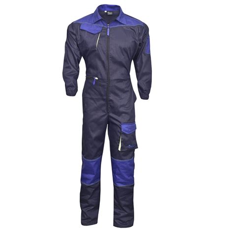 Mens Work Wear Overalls Boiler Suit Coveralls Mechanics Boilersuit Ebay