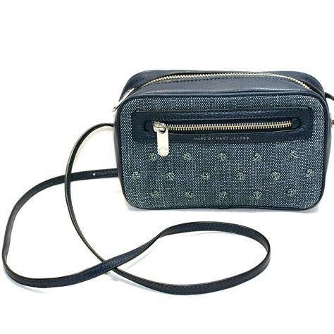 Marc By Marc Jacobs Navy Denim Multi Small Crossbody/ Swing Bag #M0006677 | Marc By Marc Jacobs 