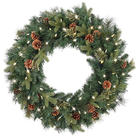 Unique 65 Of Lighted Wreaths For Outdoors Lowes Waridcallertone