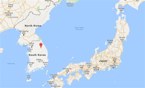 Exploring Pyeongchang South Korea Map In 2023 World Map Colored