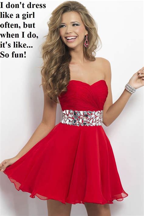 Dressing like a sissy — all those beautiful clothes! Sure enough !! | Prom girl dresses, Homecoming dresses ...