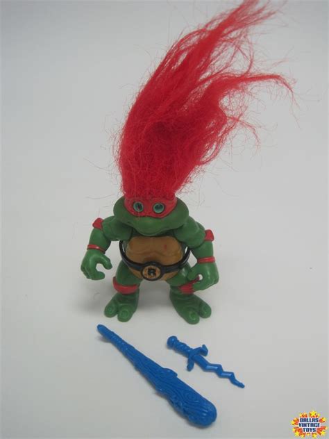 1992 Playmates Toys Teenage Mutant Ninja Turtles Raph Troll Loose 1a